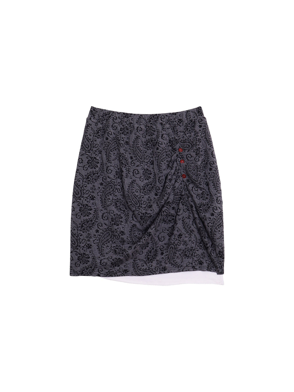 badtaste_Western_Vintage_Paisley_Faux_Two_Piece_Sweatshirt_Women's_Matching_Skirt_Sets_1000185205998_MISSTT
