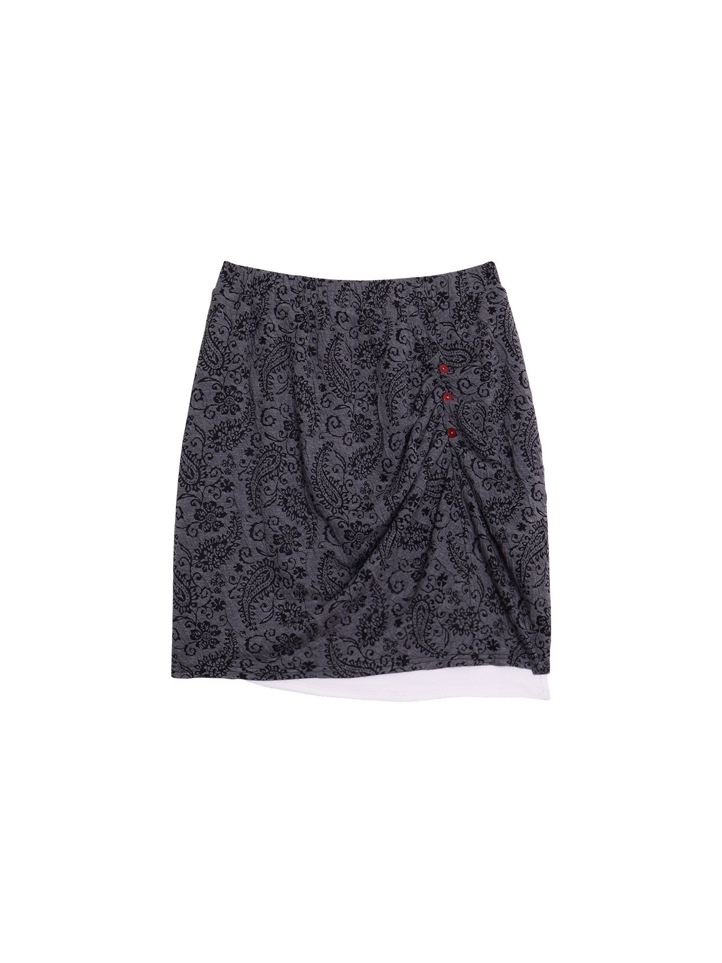 badtaste_Western_Vintage_Paisley_Faux_Two_Piece_Sweatshirt_Women's_Matching_Skirt_Sets_1000185205998_MISSTT