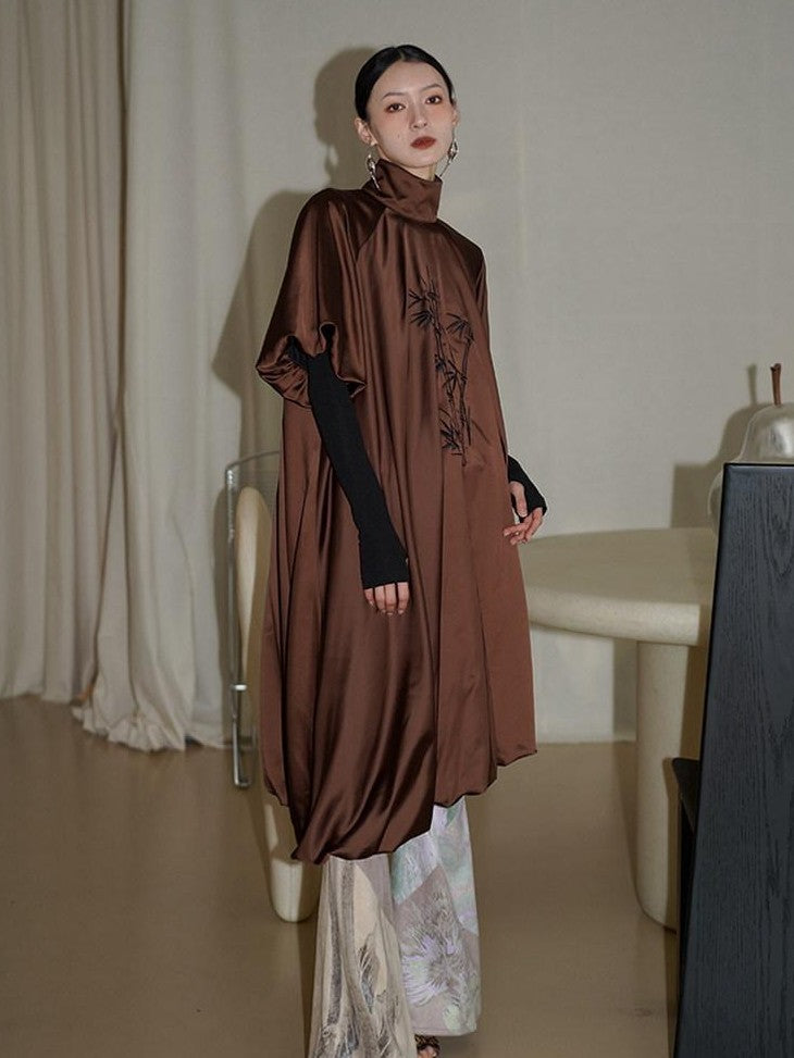 badtaste Western Vintage Print Slim Women's Suede Velvet Belted Flare Pants