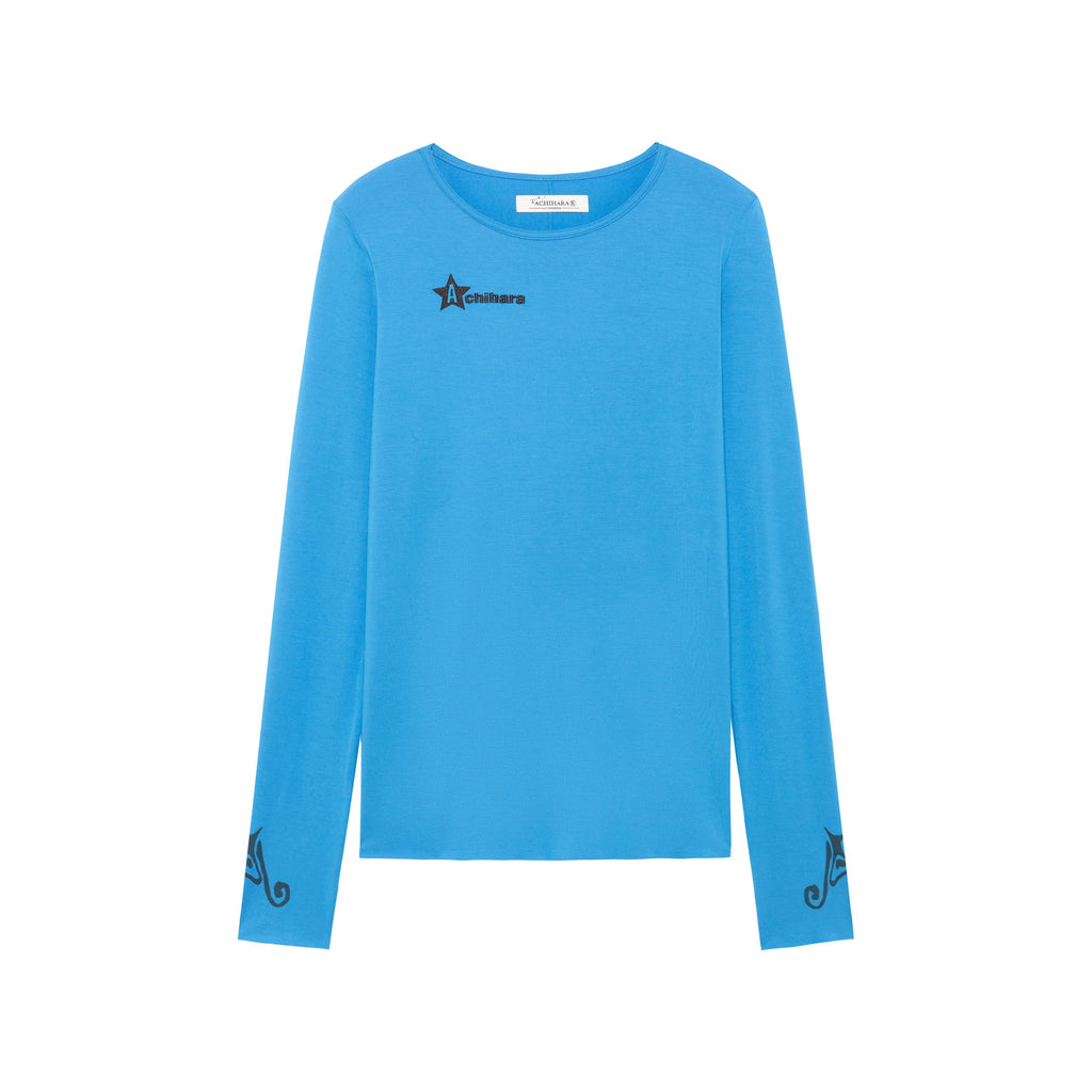 Achihara_Jelly_2_0_Four_Color_Commuter_Women'S_Modal_Long_Sleeve_T-Shirts_MISSTT