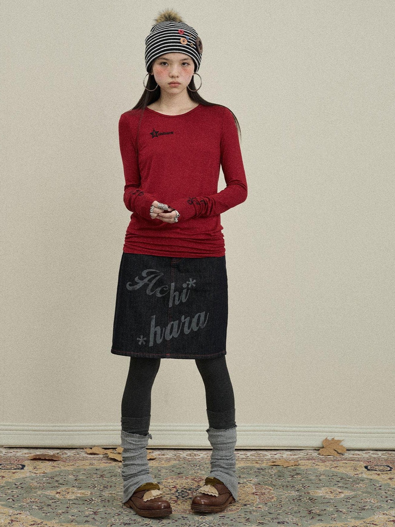 Achihara Jelly 2 0 Four Color Commuter Women'S Modal Long Sleeve T-Shirts