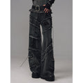 Frustration_Garden_Raw_Hem_Asymmetric_Street_Style_Natural_Waist_Women_Black_Grey_Wide-Leg_Jeans_MISSTT