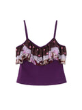 cidhiidhi_Purple_Color_Block_Lace_Ruffle_Spliced_V-neck_Cami_Women's_Matching_Skirt_Sets_1086679936742_MISSTT