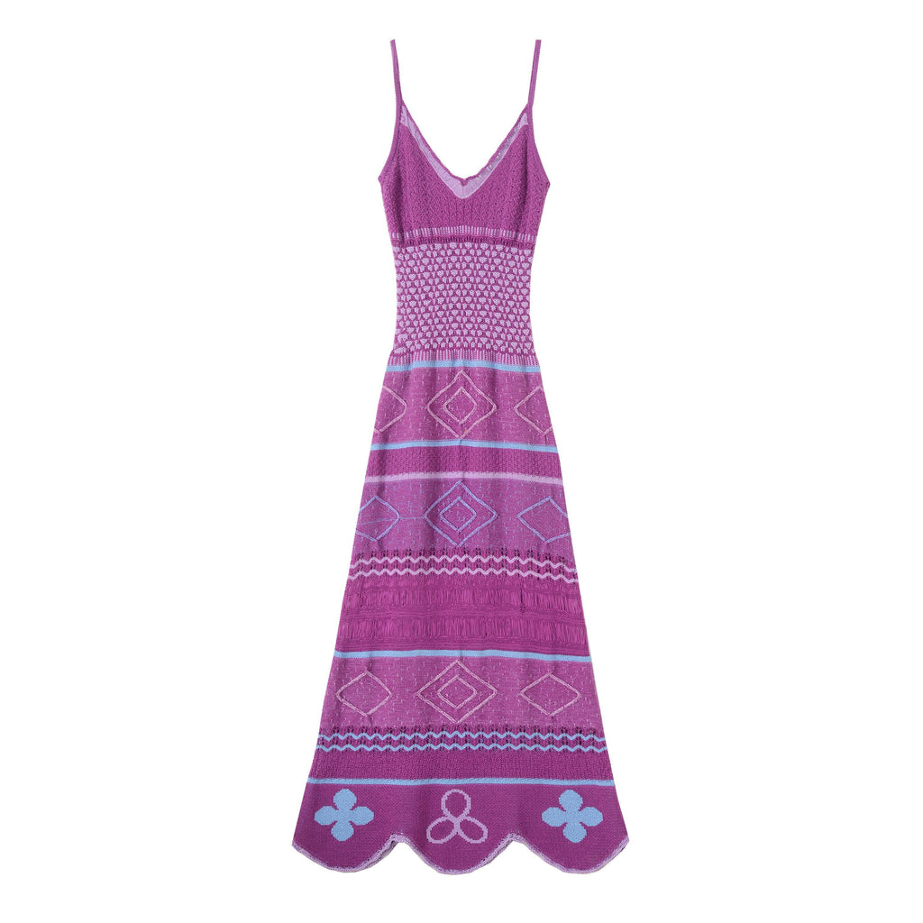 cidhiidhi_Purple_Jacquard_Contrast_Lace_Strappy_Women's_Cotton_Bodycon_Maxi_Dresses_942834470934_MISSTT