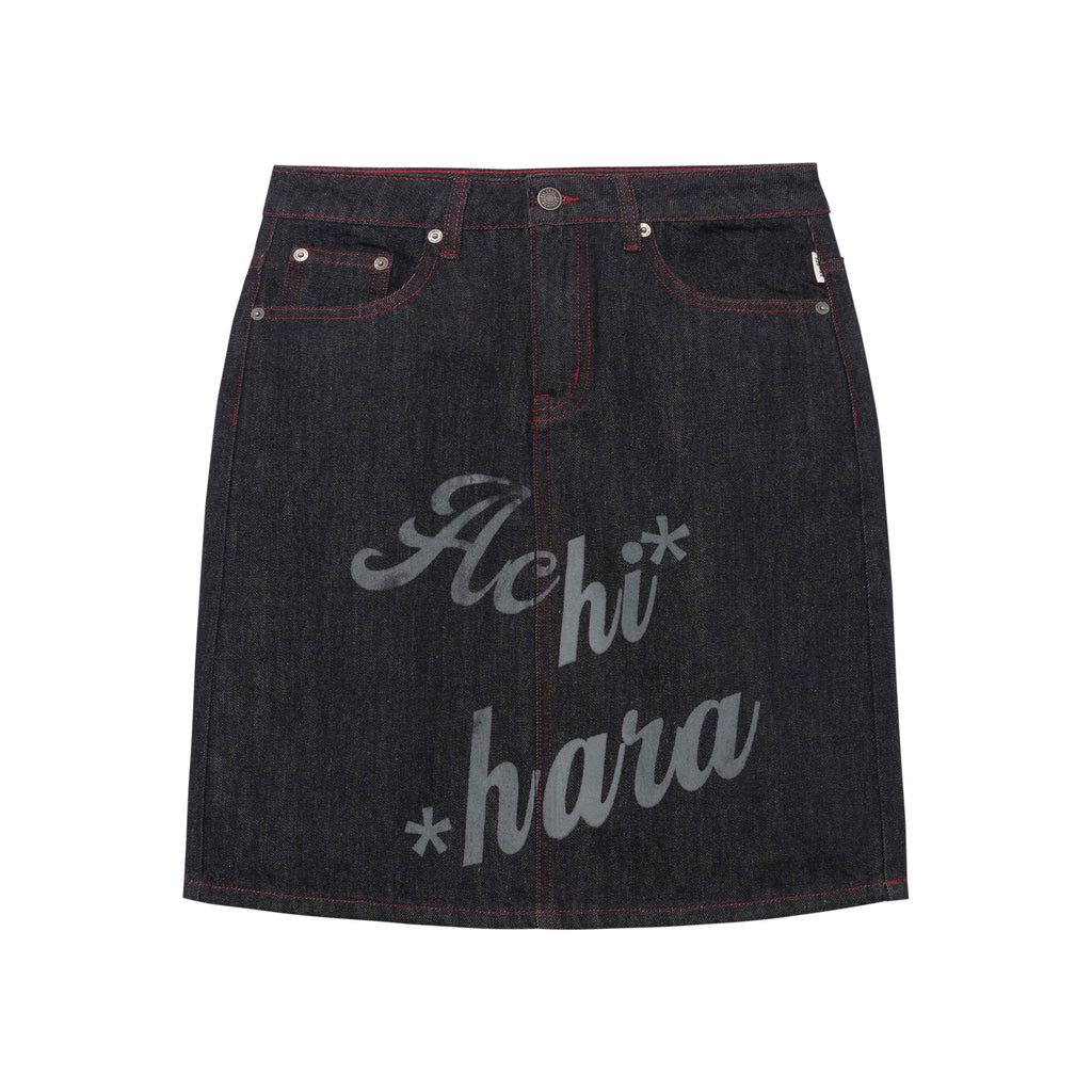 Achihara_Denim_Printed_Embroidered_Straight_Women'S_Cotton_Midi_Skirts_MISSTT