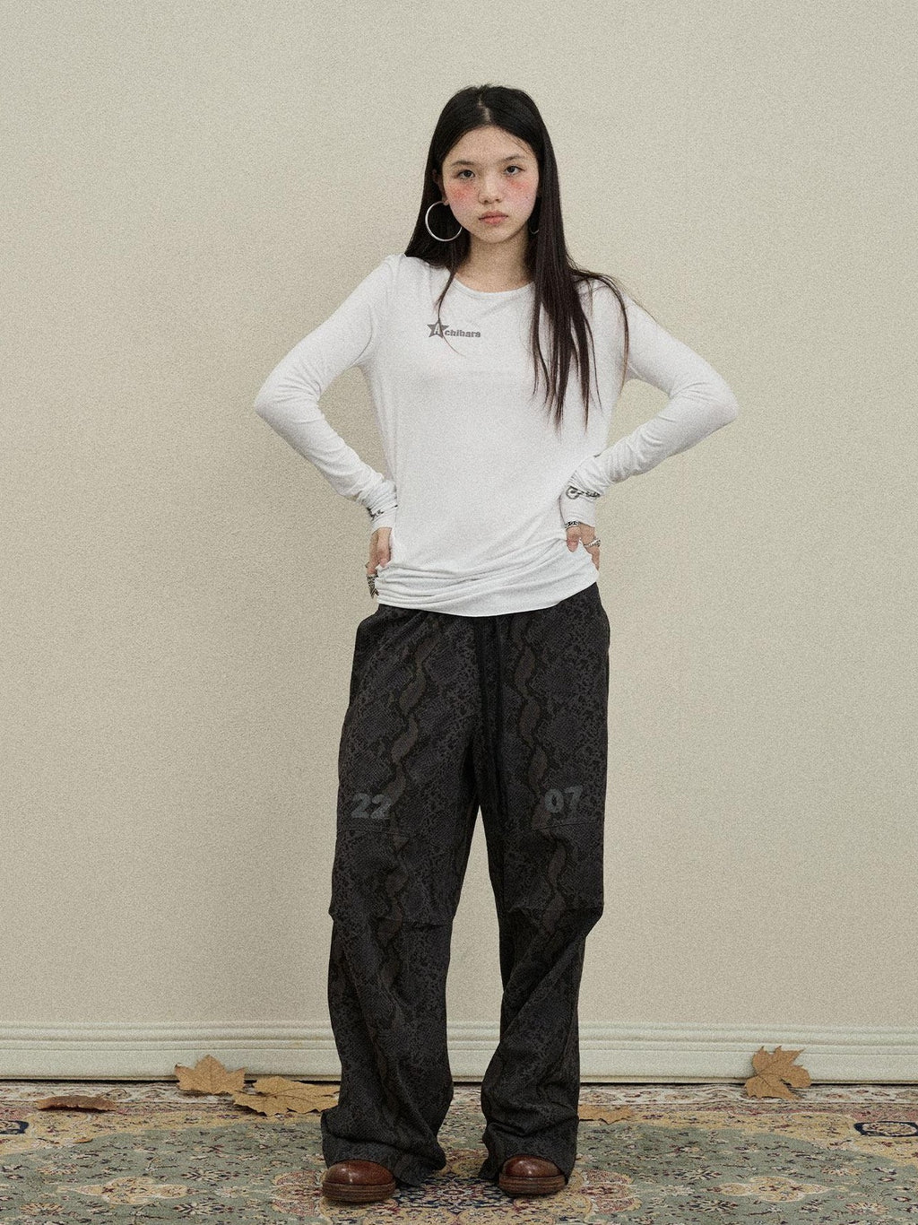 Achihara Jelly 2 0 Four Color Commuter Women'S Modal Long Sleeve T-Shirts