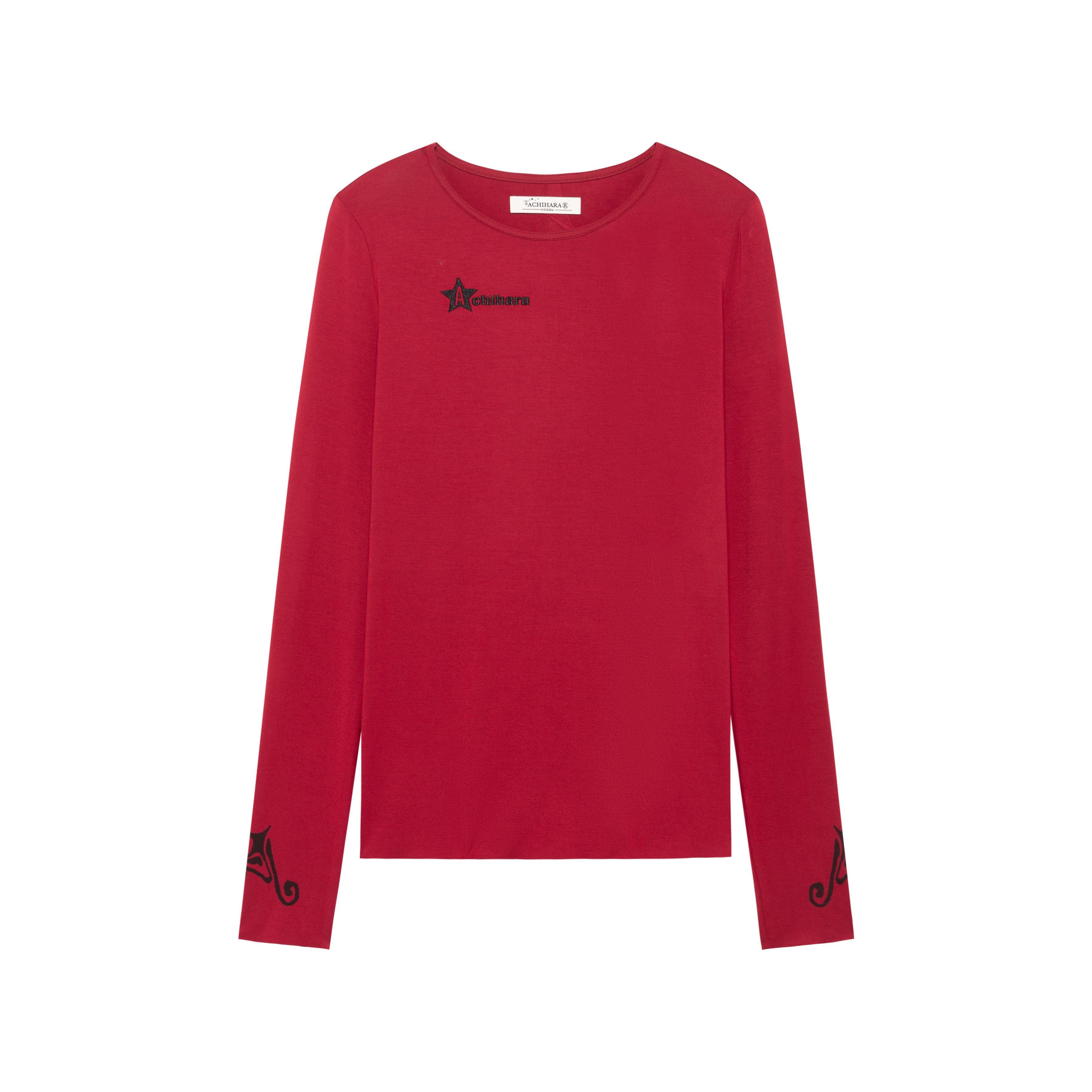 Achihara_Jelly_2_0_Four_Color_Commuter_Women'S_Modal_Long_Sleeve_T-Shirts_MISSTT