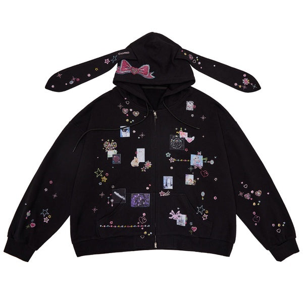CFIERCE_Cute_Cartoon_Hooded_Zip_Street_Loose_Fit_Unisex_Teen_100_Percent_Cotton_Cardigan_MISSTT