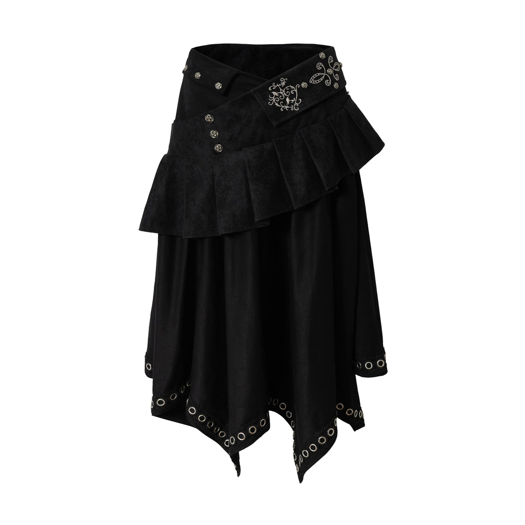 NO_ROMANCE_Edgy_Asymmetrical_High_Waist_A_Line_Loose_Gothic_Pu_Suede_Patchwork_Maxi_Skirts_MISSTT