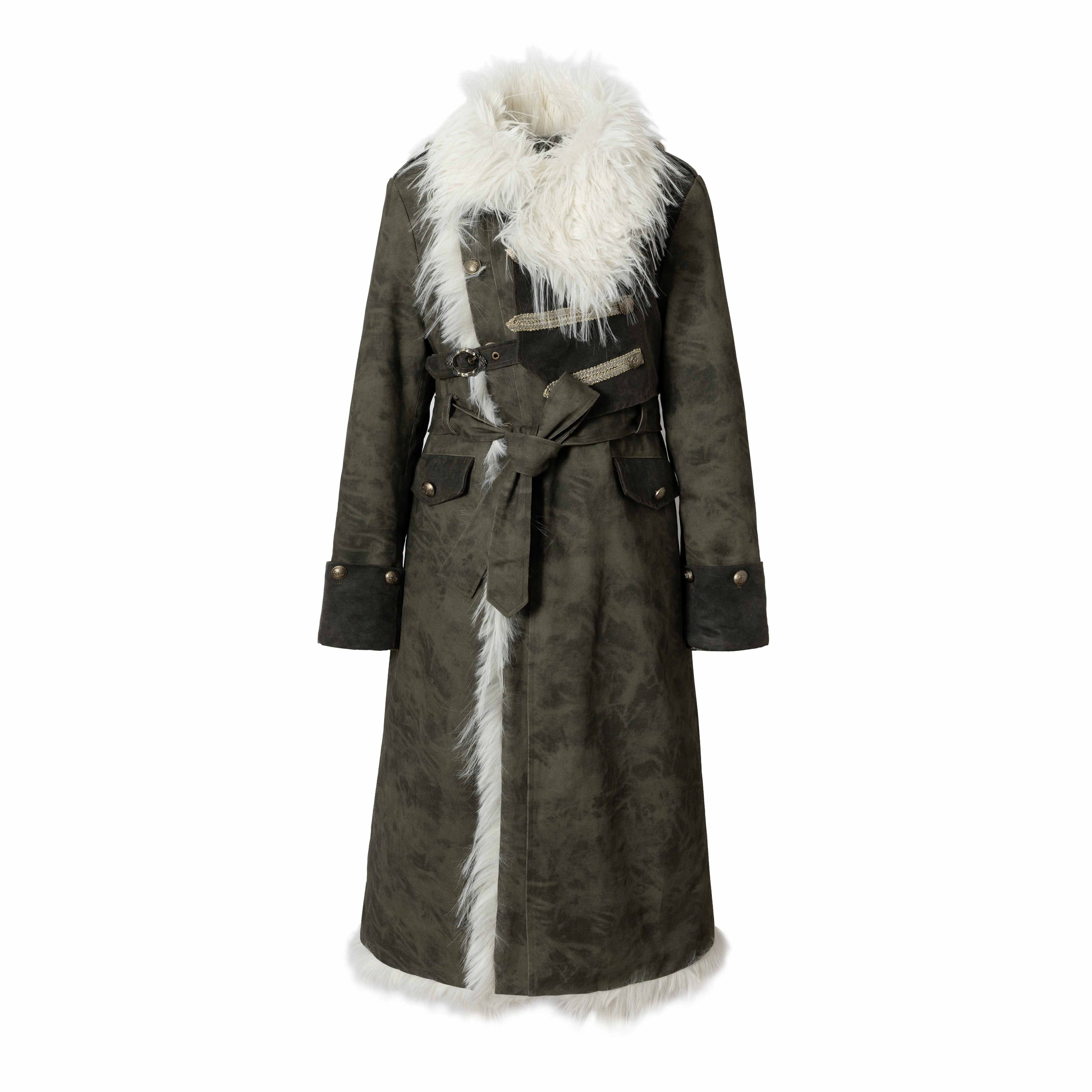 NO_ROMANCE_Reversible_Leopard_Print_Punk_Loose_Double_Breasted_Women_Midlength_Long_Coats_MISSTT