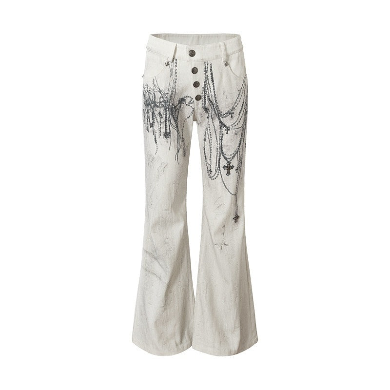 NO_ROMANCE_Dyed_Punk_Washed_White_Loose_Fit_Natural_Waist_Cotton_Women_Wide-Leg_Jeans_MISSTT