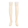 eyeellike_Bright_Yellow_Polka_Dot_Paper_Print_Velvet_Women's_Thigh-high_Socks_1057567031950_MISSTT