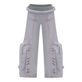 eyeellike_Detachable_3d_Ring_Ear_Eyelet_Structured_Women's_Cargo_Pants_1059388666566_MISSTT