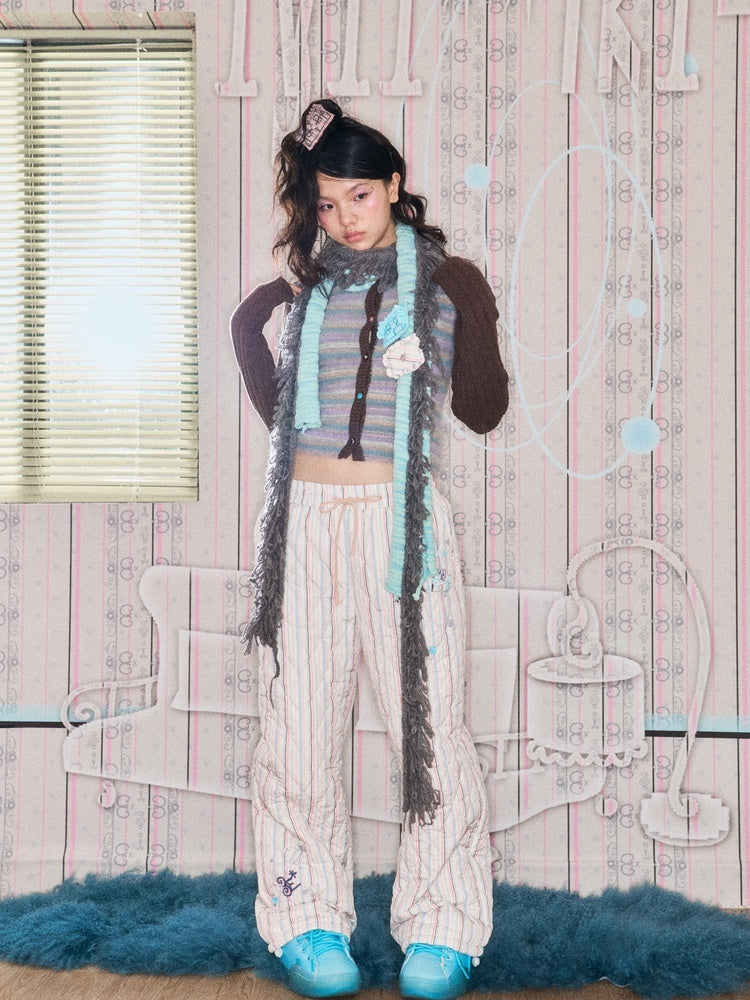 eyeellike_Fun_Stripe_3e_Print_High_Waist_Fleece_Lined_Warm_Women's_Pants_993439609954_MISSTT