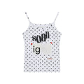 Achihara_Polka_Dot_Letter_Print_Slim_Fit_Women'S_Viscose_Blend_Camisoles_MISSTT