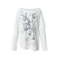 NO_ROMANCE_Oversized_Punk_Graphic_Boat_Neck_Womens_Print_Long_Sleeve_T-Shirts_MISSTT