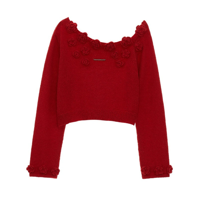 mamc_3d_Rose_Floral_Women's_Polyester_Blend_Off-shoulder_Sweaters_851113423030_MISSTT