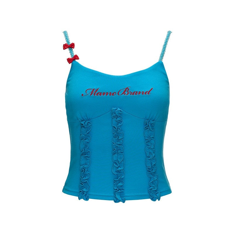 mamc_Candy_Bow_Splice_Letter_Slim_Fit_Women's_Cotton_Stretch_Camisoles_914649383382_MISSTT