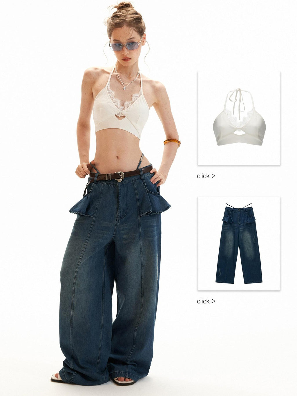 mamc Corduroy Ruched Drawstring Tie Slim Women's Polyester Camisoles