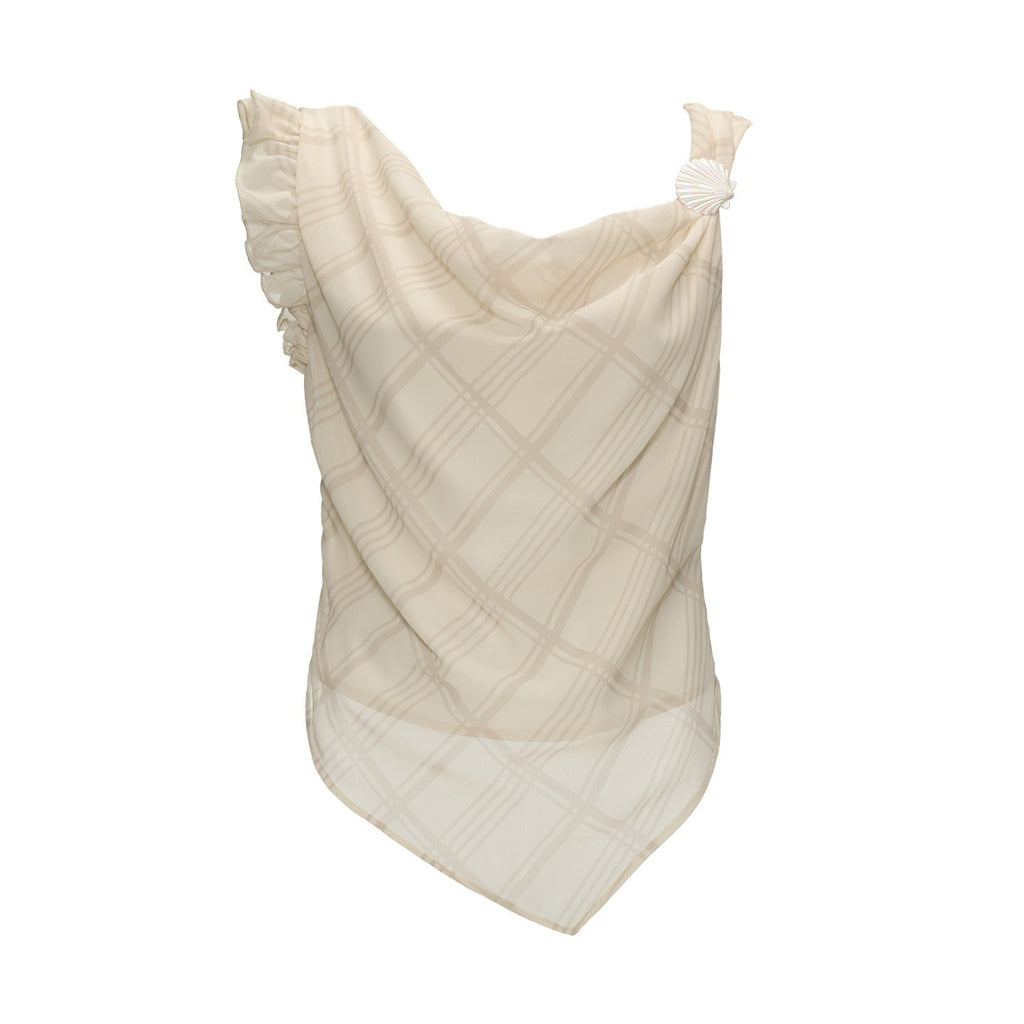 mamc_French_Irregular_Neck_Double_Layer_Gauze_Loose_Shell_Women's_Polyester_Tank_Tops_1053013245508_MISSTT