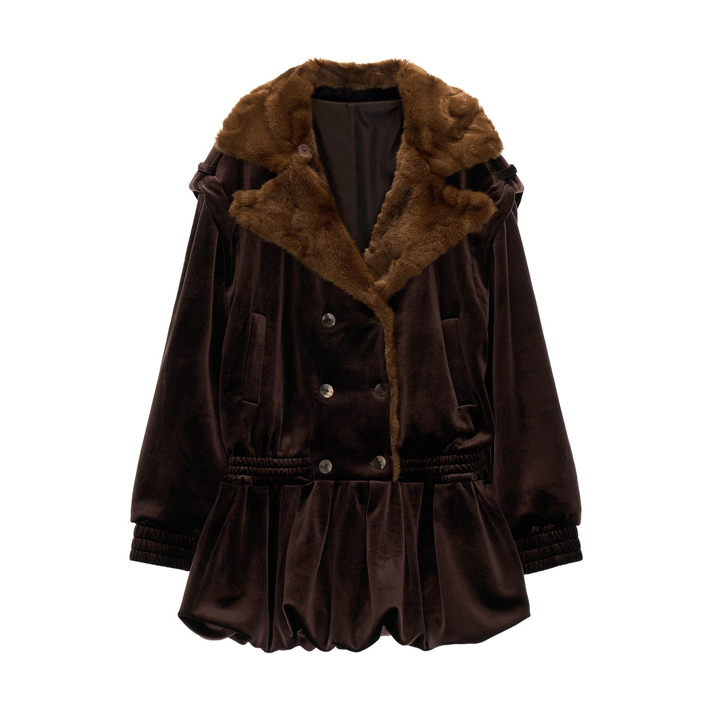 mamc_Fur_Trim_Bud_Hem_Double_Breasted_Women's_Polyester_Casual_Mini_Dresses_999631227232_MISSTT