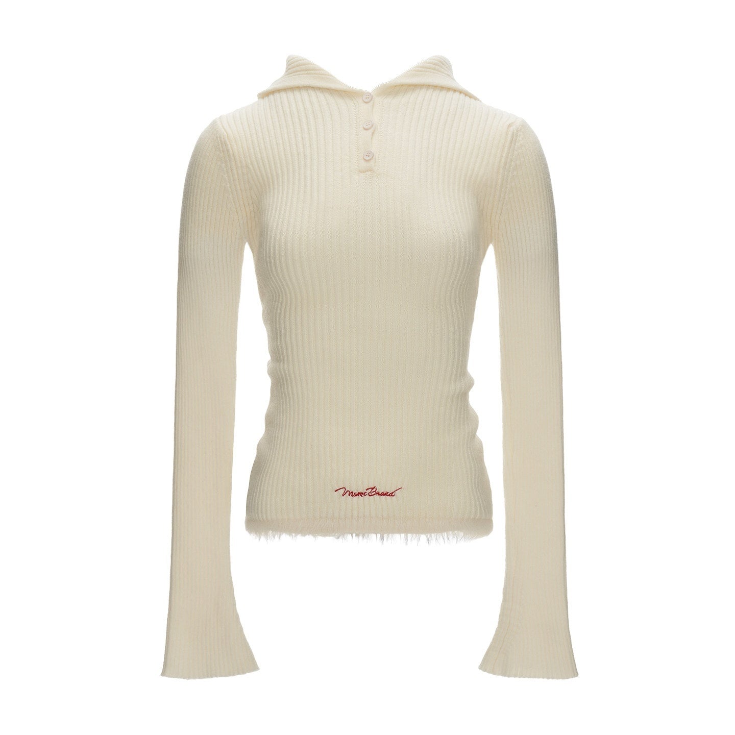 mamc_Fuzzy_Cat_Ear_Hood_Ribbed_Button_Front_Slim_Fit_Women's_Acrylic_Sweaters_982693086043_MISSTT