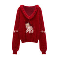 mamc_Red_Heart_Pony_Doll_Collar_Loose_Fit_Women's_Polyamide_Knit_Sweaters_991629704113_MISSTT