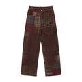 mamc_Retro_Printed_Plaid_Relaxed_Pockets_Button_Fly_Women's_Straight-leg_Jeans_979724596764_MISSTT