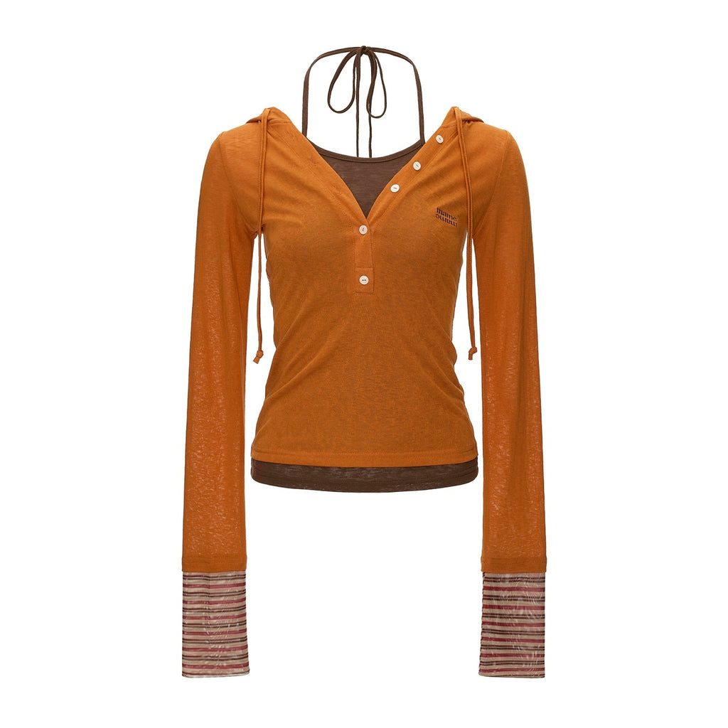 mamc_Snowflake_Print_Patchwork_Layered_Hooded_Women's_Lyocell_Long_Sleeve_T-shirts_1065733695380_MISSTT