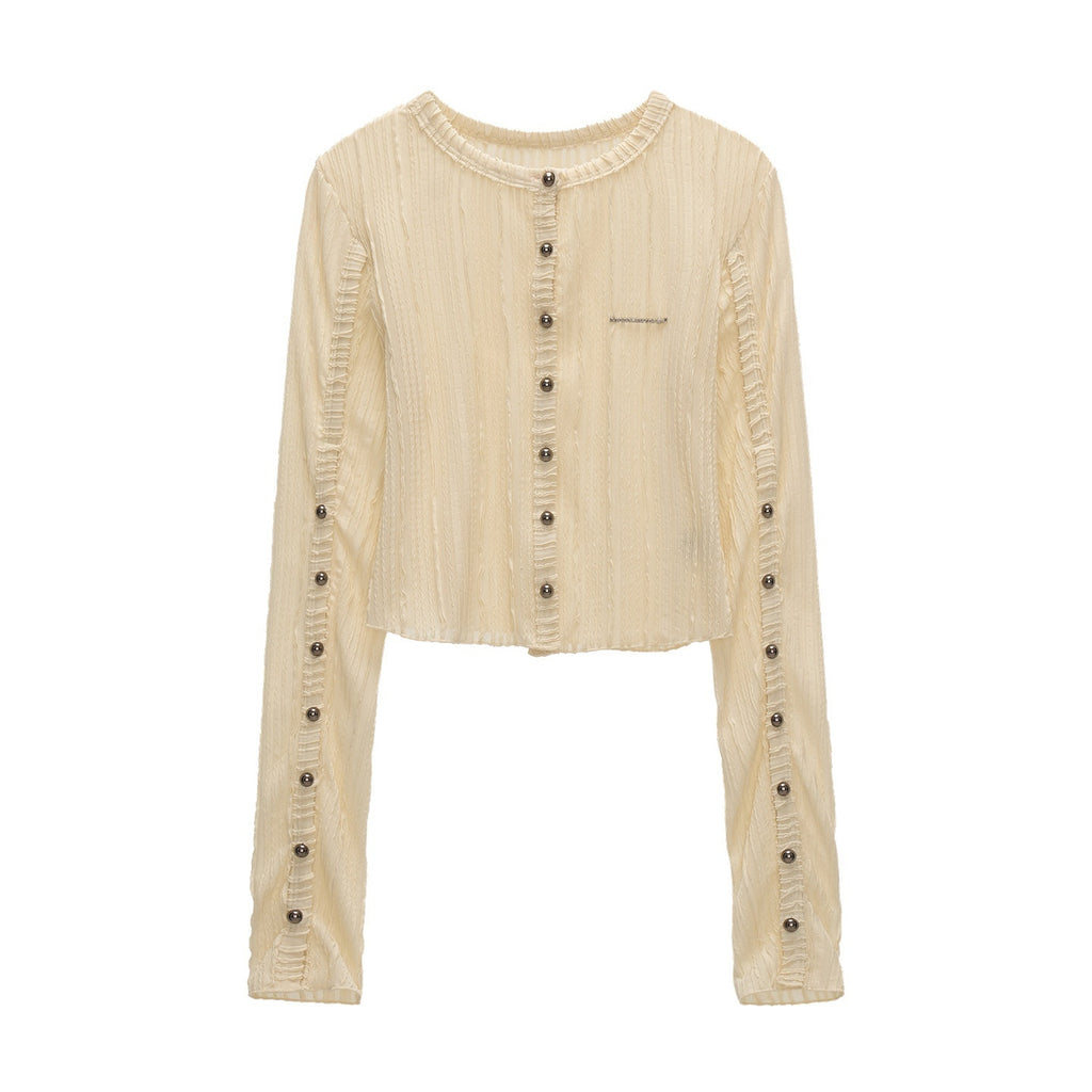 mamc_Striped_Multi_Button_Knit_Long_Sleeve_Women's_Polyester_Spandex_Blend_Cardigans_961749659121_MISSTT