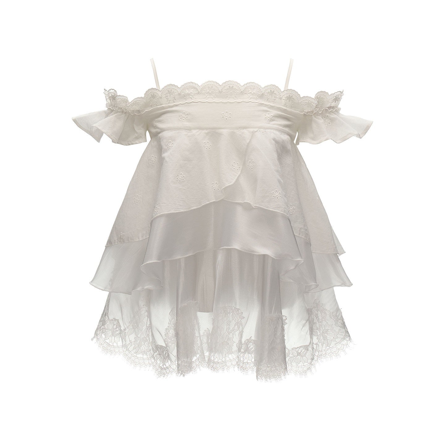 mamc_White_Eyelet_Lace_Ruffle_Strappy_French_Women's_Cotton_Matching_Skirt_Sets_1048222122485_MISSTT