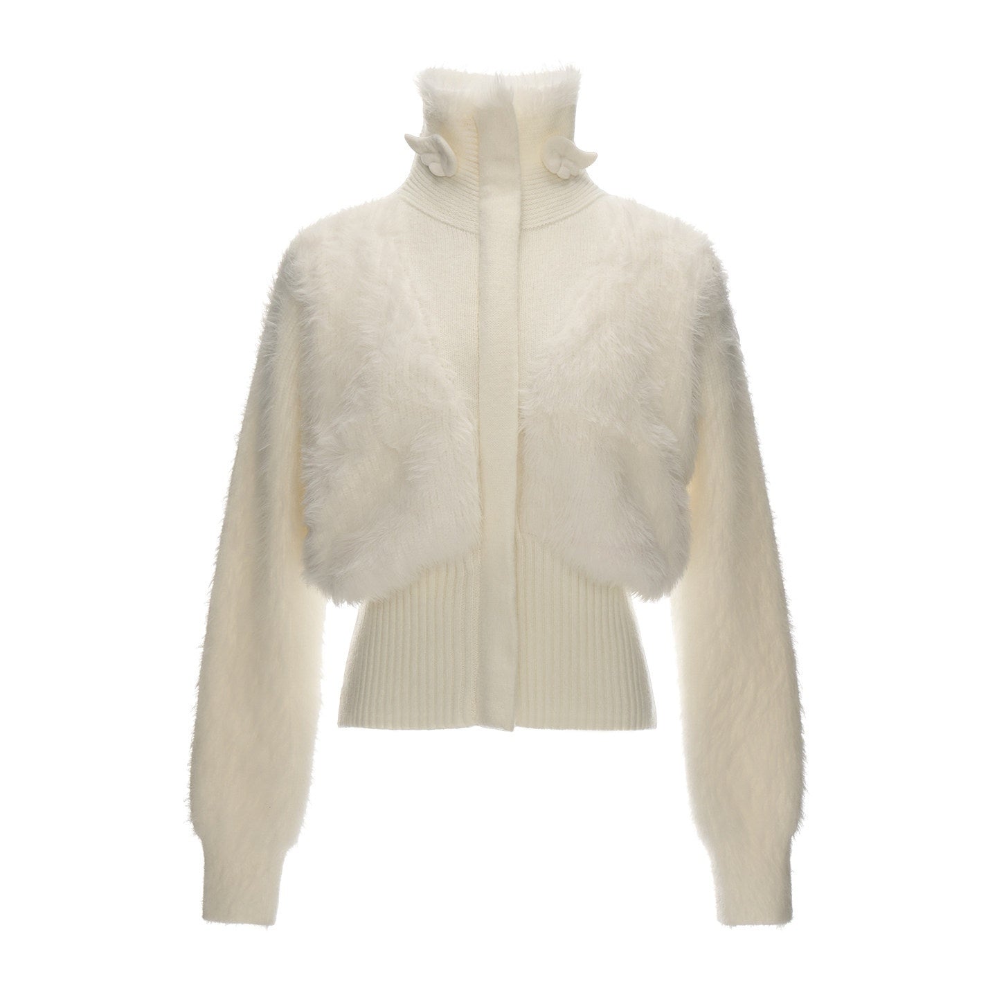 mamc_White_Wing_Embroidery_High_Neck_Faux_Layered_Women's_Acrylic_Cropped_Cardigans_1001036993817_MISSTT