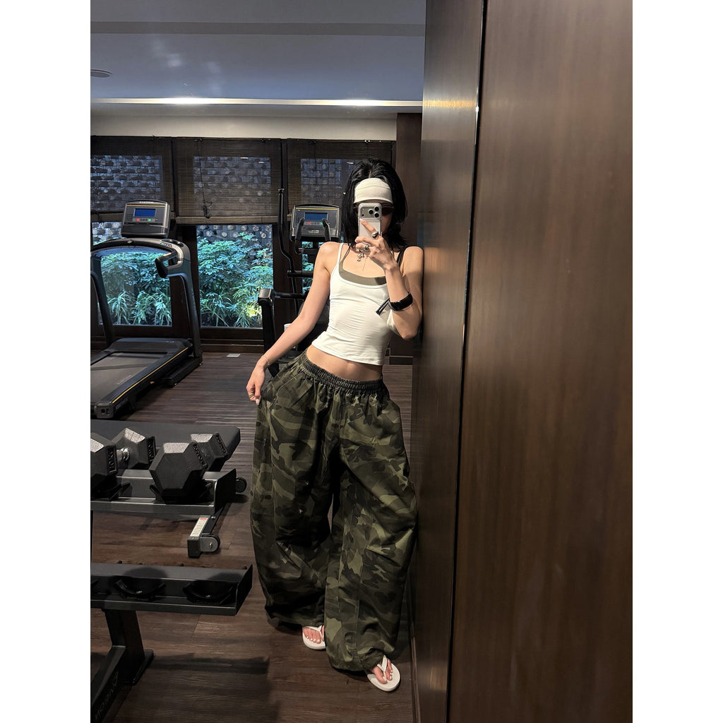 rovente_Army_Green_Camouflage_Drawstring_Loose_Casual_Women's_Wide-leg_Pants_1037356342631_MISSTT