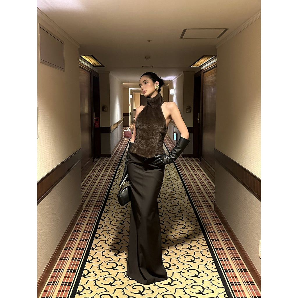 rovente_Coffee_Hip_Hugging_Straight_Back_Slit_Low_Waist_Women's_Poly_Wool_Maxi_Skirts_1004584525138_MISSTT