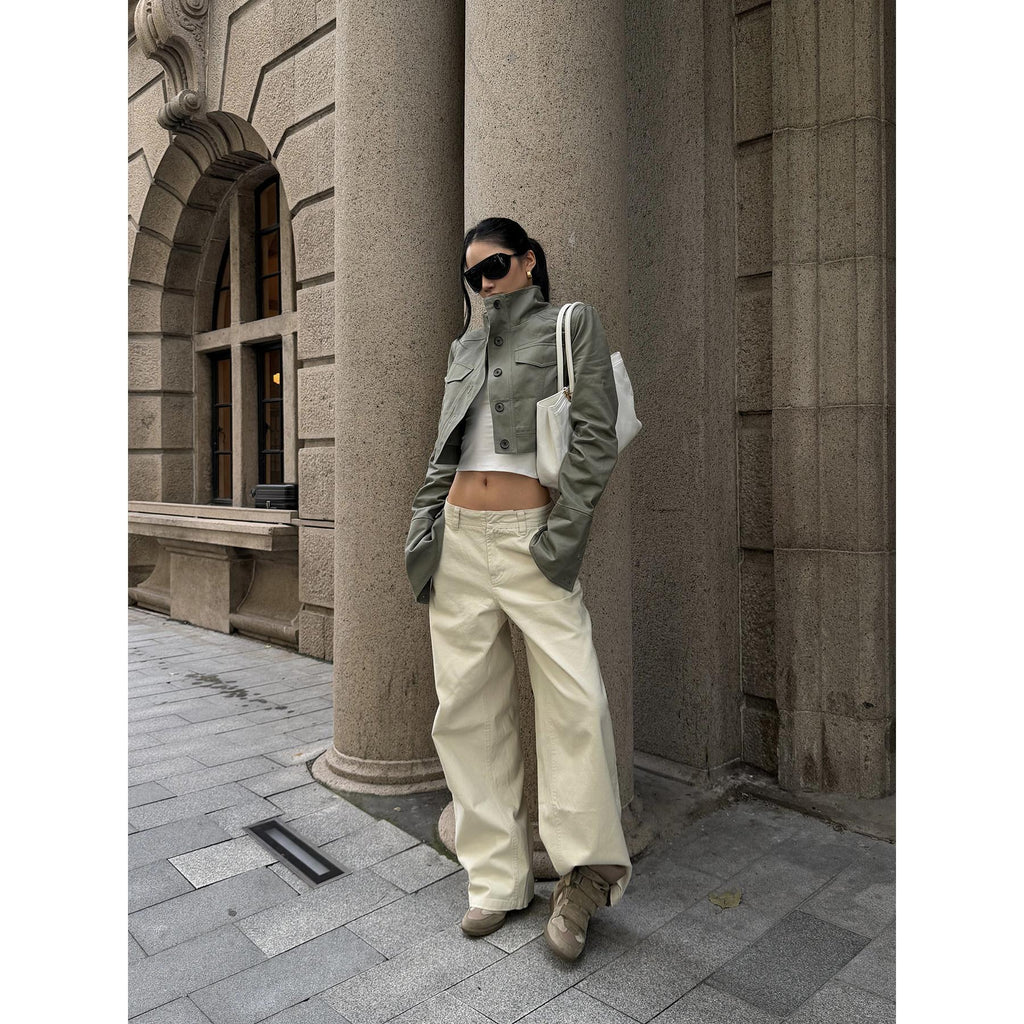 rovente_Cream_Minimal_Line_Low_Waist_Cinch_Slim_Waist_Loungewear_Women's_Wide-leg_Pants_1064131898801_MISSTT