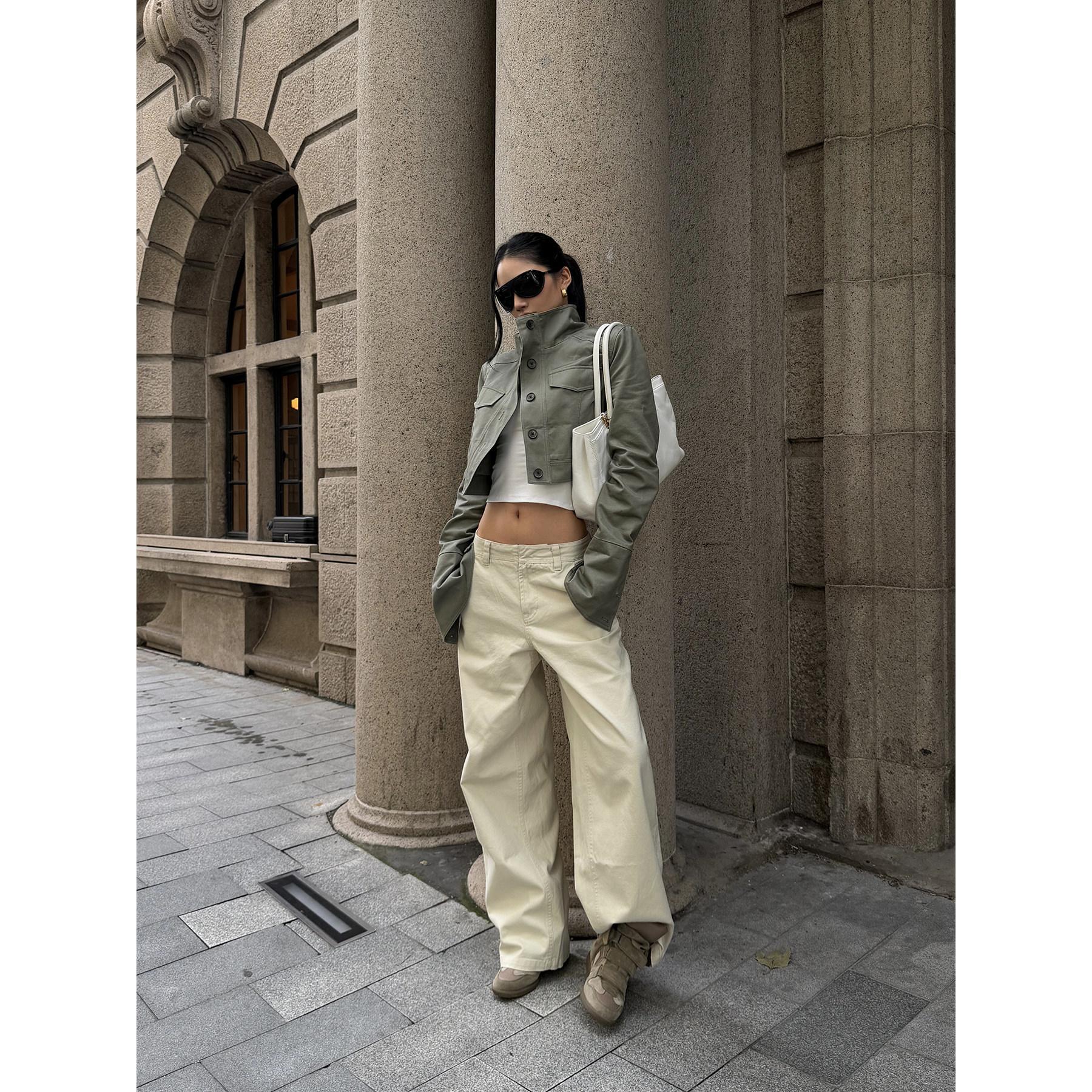 rovente_Cream_Minimal_Line_Low_Waist_Cinch_Slim_Waist_Loungewear_Women's_Wide-leg_Pants_1064131898801_MISSTT