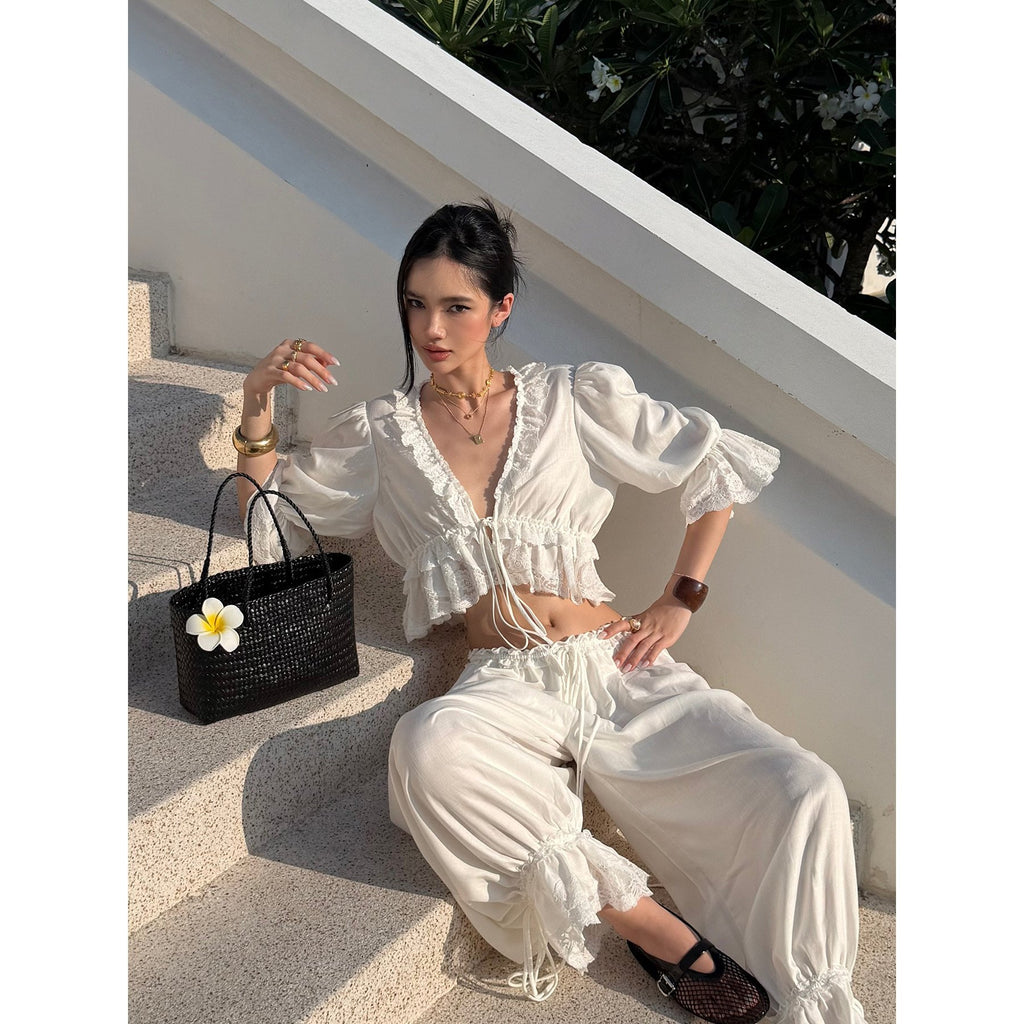 rovente_Gardenia_White_Lace_Trim_Open_Front_Women's_Lyocell_Cropped_Shirts_1041576763617_MISSTT