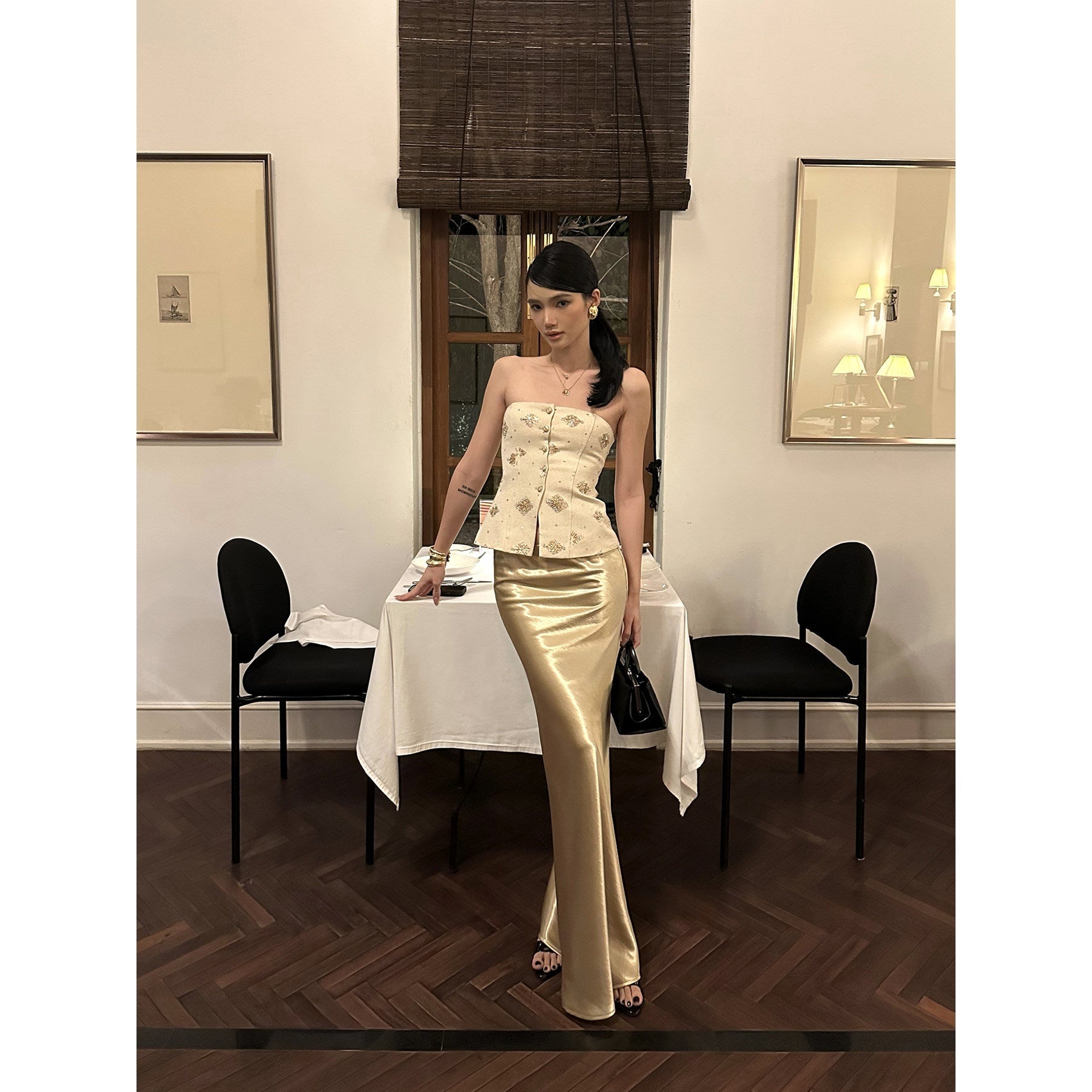 rovente_Gilded_Vienna_Apricot_Sequin_Embroidered_Women's_Cotton_Tube_Tops_1018987203512_MISSTT