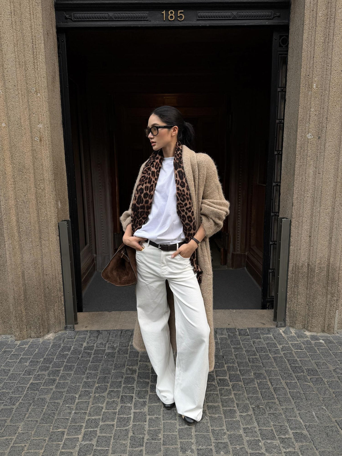rovente Long Knit Solid Loose Fit Women's Knitwear Cardigans