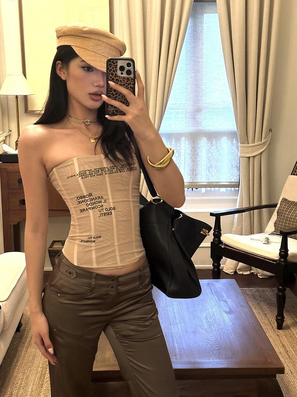 rovente Nude Boned Corset Cinched Waist Cropped Fitted Solid Women's Knit Tube Tops