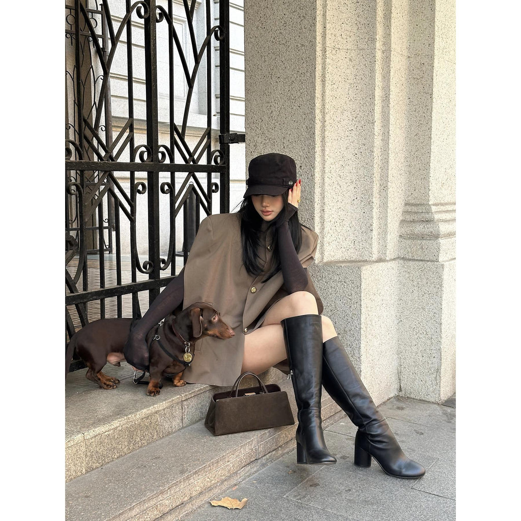 rovente_Padded_Shoulder_High_Collar_Brown_Loose_Women's_Wool_Blend_Single-breasted_Coats_1014514661311_MISSTT