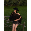 rovente_Sexy_Black_Sheer_Off_Shoulder_Tee_Women's_Matching_Skirt_Sets_1047736135410_MISSTT
