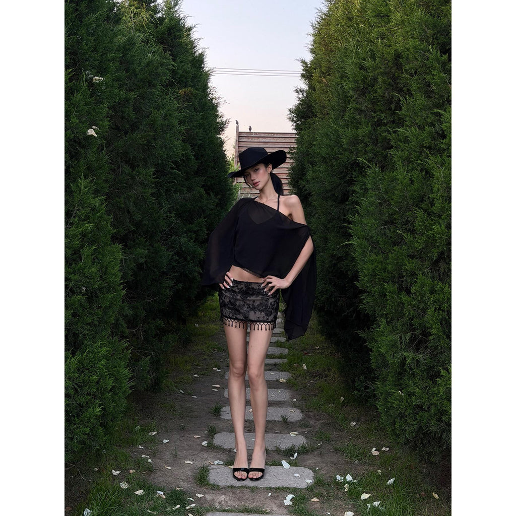 rovente_Sexy_Black_Sheer_Off_Shoulder_Tee_Women's_Matching_Skirt_Sets_1047736135410_MISSTT