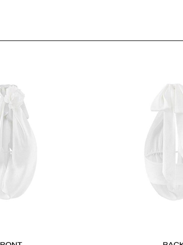 rovente White Crisscross Neck Handmade Pleated Floral Cropped Women's Halter Tops